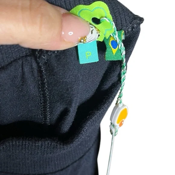 NWT Rare Farm Rio the Macacão Saruel Amazônia black jumpsuit size P (S) - Picture 7 of 7